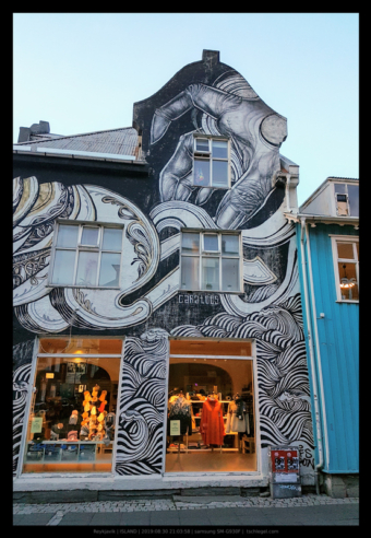 StreetArt – (Reykjavík, Island) 2019